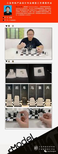 三亚学院艺术学院2017级产品设计专业模型工艺课程作业语义与感知
